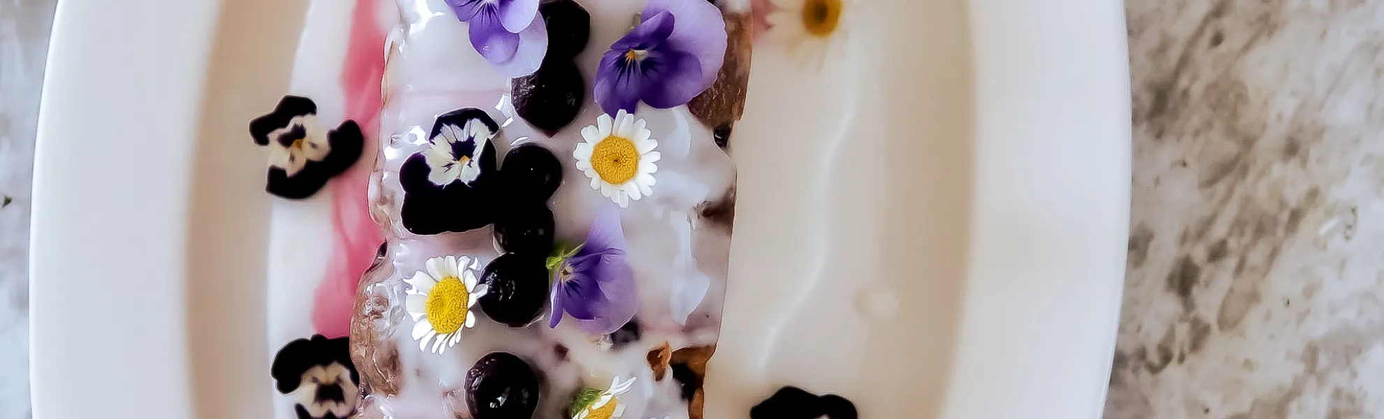 ブルーベリーハニーのパウンドケーキ